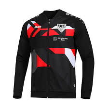 Die nationalen ligen sind die basis des europäischen profifußballs und sollten aus. Jako Vfb Stuttgart Einlaufjacke 2020 2021 Schwarz Hier Bestellen Bild Shop
