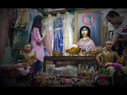 Thai ghost concept, horror scene of scary woman with her baby ghost. Mae Nak Phra Khanong Thailand Urban Legend Youtube