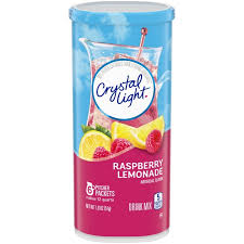 Nyc Beer Wine Snacks Delivery Berry Fruit Crystal Light Liquid Drink Mix Raspberry Lemonade Flavor