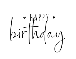 Download 580,000+ royalty free birthday vector images. Happy Birthday Calligraphy 3 Free Printables Laptrinhx News