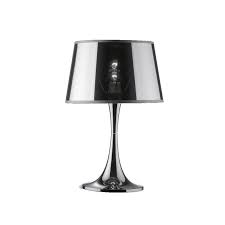 Disponibili in molti modelli e decorazioni. Ideal Lux London Cromo Tl1 Big Lampada Da Comodino Moderna