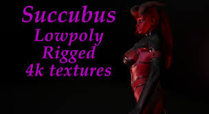 Succubus demon in Characters - UE Marketplace