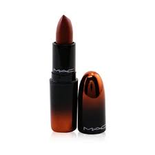 MAC Love Me Lipstick, 406 Make Me Care (Burnt Orange Red) 3g/0.1oz