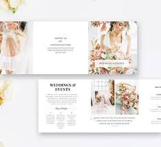 Florist Tri Fold Brochure Template 5x5 Business Marketing Brochure Floral Designer Event Planning Brochure Wedding Planner Marketing Event Planning Planners