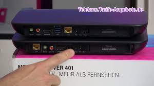 Leider funktioniert die tv box nicht mit speedport smart 1. Vergleich Telekom Media Receiver 401 Mr401 Mit Vorganger Mr400 Youtube