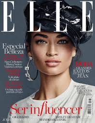 Shanina Shaik Wears Black White Styles For Elle Spain Unluler Ingilizce