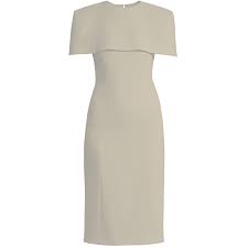 Givenchy Cream Sheath Dress With Capelet Meghan Markle Dress Wedding Dress Capelet Couture Outfits