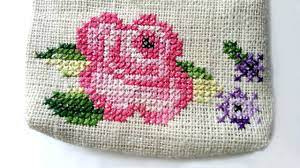 Carrie's cross stitch carrie creates her own designs and has some great free patterns! How To Create A Cross Stitch Flower Pattern Diy Crafts Tutorial Guidecentral Youtube