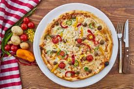 Black olives, green capsicum, mushroom, onion, red paprika, sweet corn. The Truth About The Pizza Hut Vegan Cheese Rumors