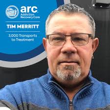 🎉⭐ We are so excited to celebrate and congratulate ARC's Tim Merritt, who  transported his 3,000th client to treatment at ARC today!! 🚙👏 Tim's  life-saving work is truly rescuing thousands! Every ride
