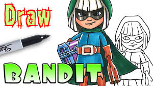 See actions taken by the people who manage and post content. Draw The Bandit Clash Royale Coloring Pages Youtube