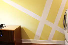 2 solo pink floyd the wall. Geometric Wall Mural Laundry Room Makeover