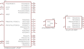 Browse the selection of components available to use in circuit diagram. How To Read A Schematic Learn Sparkfun Com