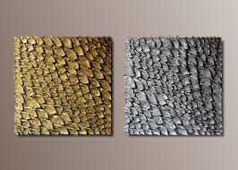 Listed prices are for the full size 3d decorative wall panels measuring 4'x8'= 32 sq ft per panel. Set Of 2 Large Wall Sculptures Square Wall Decor 3d Wall Art Golden And Silver Wall Panels Textured Wall Art Wall Installation Buy Online In Dominica At Dominica Desertcart Com Productid 38719046
