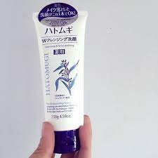 Review Sữa Rửa Mặt Hatomugi Naturie Hạt Y Dĩ Tudienlamdep