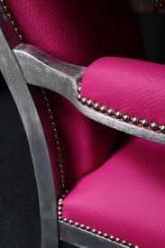 Maybe you would like to learn more about one of these? Restauration Fauteuil Voltaire Simili Cuir Fuchsia Metissage Matieres