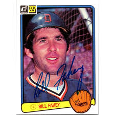 Bill Fahey autographed Baseball Card (Texas Rangers) 1983 Donruss #281