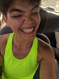 Here is from Saturday's run. Mark, Emily Faeth and I had a nice chilly run.