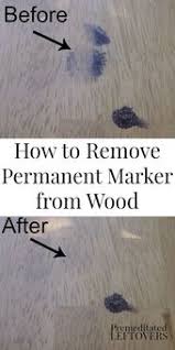 Fortunately, permanent marker can be removed from wood fairly easily with the following tips. How To Remove Permanent Marker From Wood Cleaning Tips For Removing Marker Stains From Remove Permanent Marker How To Remove Permanent Marker Cleaning Hacks