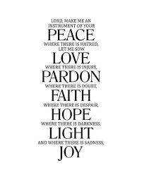 Where there is despair, hope; Prayer Print For Home Prayer Of Saint Francis Make Me An Instrument Of Your Peace Watercolor Print Unframed Lord Prayer For Peace Digital Prints Art Collectibles Kromasol Com