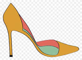 Silhouette high heel shoe clipart. Yellow Shoe High Heeled Footwear Drawing Clip Art High Heel Clipart Stunning Free Transparent Png Clipart Images Free Download