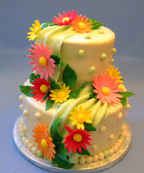 Birthday cakes, flowers & wishes. Flower Cakes Decoration Ideas Little Birthday Cakes