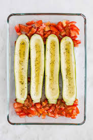 I am a full believer in trying to enjoy all the flavors you want, regardless of your dietary needs. Healthy And Delicious Vegetarian Stuffed Zucchini Boats With Rice Tomatoes And Melted C In 2021 Light Dinner Recipes Stuffed Zucchini Vegetarian Delicious Vegetarian