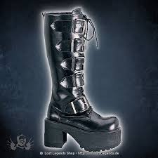 Schuhe und stiefel im army shop bw. Ranger 318 Lack Demonia Gothic Stiefel Ab 119 95