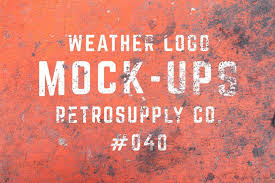 12 Weathered Mock Ups In 2020 Mocking Vintage Logo Mockup