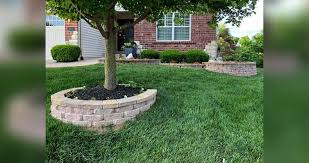 Use concrete, cement, and masonry in your project for added stability. Updated Front Landscape Project By Ross At Menards
