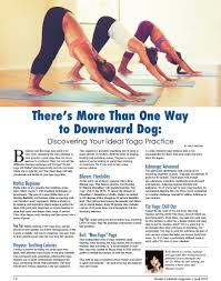 Here's how to stretch and . There S More Than One Way To Downward Dog Discovering Your Ideal Yoga Practice Women S Lifestyle Magazine