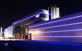 Aluminum Composite Panel For Facade Cladding Aoffice Building And Warehouse Mago Alucobond Facade Cladding Building Exterior Exterior Lighting Design