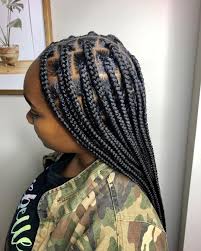 Ordinaryher On Instagram Large Knotless Braids Hair Styles Girls Hairstyles Braids Braided Hairstyles
