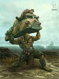 Super Mutant By Chandana Ekanayake 2d Cgsociety Fallout Concept Art Fallout Fan Art Fallout Art
