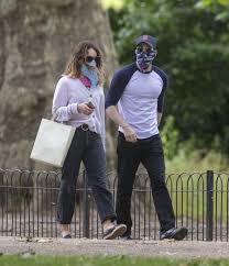 Evans retired his captain america role after last year's avengers: Lily Jaems And Chris Evans At A Park In London 07 08 2020 Hawtcelebs