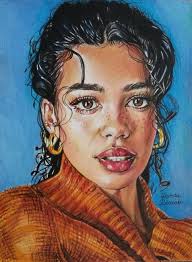 Dzień dobry ☺️, to mój pierwszy post na tej grupie więc wrzucam kilka  obrazów 🤩 Mam 18 lat i malowaniem interesuje się tak naprawdę od dziecka  ciągle się rozwijając Zachęcam do obejrzenia