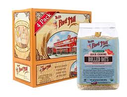 Bob's red mill's spicy pumpkin gingerbread. Amazon Com Bob S Red Mill Organic Quick Cooking Rolled Oats Oatmeal 32 Ounce Pack Of 4 Oatmeal Breakfast Cereals