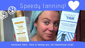 It can be used with the lemongrass essential oil. Speedy Tanning Skinny Tan Product Comparison Youtube