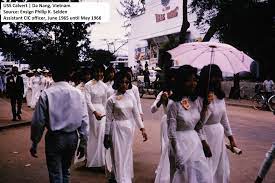 Da Nang Harbor 1965 1966 Uss Calvert Apa 32