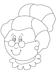 Coloring pages for girls from 3 to 7 years , we have collected the most interesting figures of it's obvious! Grandparents 150639 Characters Printable Coloring Pages
