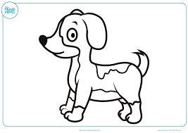 Dibujos De Perros Para Colorear A Lapiz Y Faciles Dibujar y pintar son maneras de liberar tensiones y de relajarnos, y es por esto que queremos regalarles imágenes kawaii para colorear. dibujos de perros para colorear a