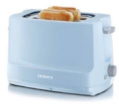Tostador Automatico Start Azul Celeste Gris 9723 Potencia Aprox 800 W Carcasa De Toque Frio Calentador De Panecillos Tostadora Bandejas Embalaje