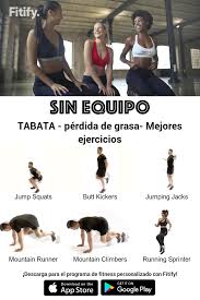 Sin Equipo Tabata Perdida De Grasa Mejores Ejercicios Cada Ejercicio Del Tabata Dura Solo Dos Pilates Workout Videos Dance Workout Videos Full Body Workout