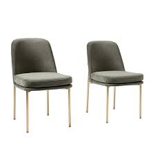 Create a stylish space with home accessories from west elm. Pottery Barn West Elm Jack Metal Frame Dining Chair Set Of 2 Beetle Green Light Bronze Ballantynes Department Store