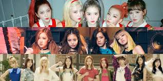 Man muss sich ja nur mal rbb oder psycho von red velvet anhören. Kpkf Big 3 S Rookie Girl Groups Red Velvet Black Pink Twice Netizen Nation Onehallyu