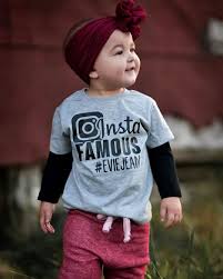 Insta Famous Kids Tee Instagram Brand Rep Fashionista Kid Tees Famous Kids Street Wear Urban