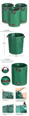 We select for you the best online garden centers & stores for discount shopping of thousands of garden supplies and outdoor leisure items, including flower bulbs, garden decor, outdoor furniture, garden lightning, gardening magazines, gardening tools and much more. Garden Waste Bags 181024 Garden Waste Bag Patio Yard Lawn Leaf Container Collapsible 3 Pack 72 Gallons B Garden Waste Bags Garden Tools Diy Garden Tool Bag