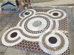 Due to tariff increases, some medallion products have been discontinued or may be available in limited quantities. White And Beige Marble Medallion Tiles Mixed Color Marble Tiles Design Competitive Marble Flooring Price Thin Water Jet Medallions Tiles Rectangular Polished Marble Paving Stone Floor Medallions Tiles From China Stonecontact Com