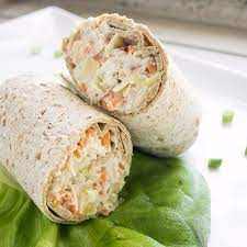 Recipe Pineapple Chicken Salad Wrap Recipe Cooking Recipes Food No Heat Lunch