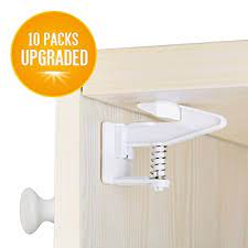 Order extra motion sensors and install where needed, a unique chime can be programmed for each sensor to direct when a resident approaches an exit, the door controller locks the door to prevent the resident from leaving. Cabinet Locks Baby Proofing Child Safety Cabinets Locks 10 Packs Easy Installing Safety Drawer Locks No Need Tools Drilling Measuring For Drawers Cabinets Closets Buy Online In Botswana At Botswana Desertcart Com Productid